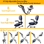 4- Exercise Bikes for Home Use Folding