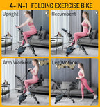 4- Exercise Bikes for Home Use Folding
