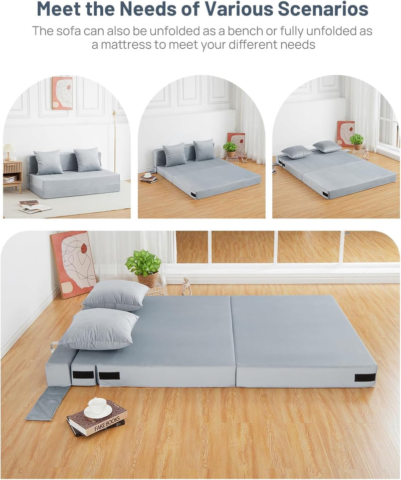 4-In-1 Folding Sofa Bed Fold Out Couch