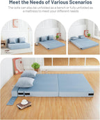 4-In-1 Folding Sofa Bed Fold Out Couch