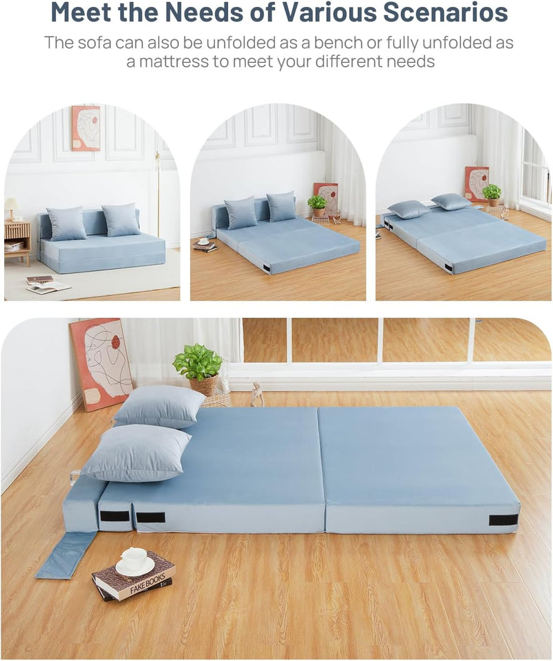 4-In-1 Folding Sofa Bed Fold Out Couch