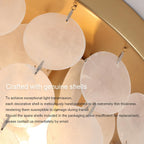 4-Light Crystal Chandeliers Ceiling Lights Living Room