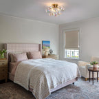 4-Light Crystal Chandeliers Ceiling Lights Living Room