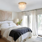 4-Light Crystal Chandeliers Ceiling Lights Living Room