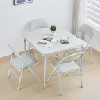 4-Pack Vinyl-Padded Folding Chair Metal Frame