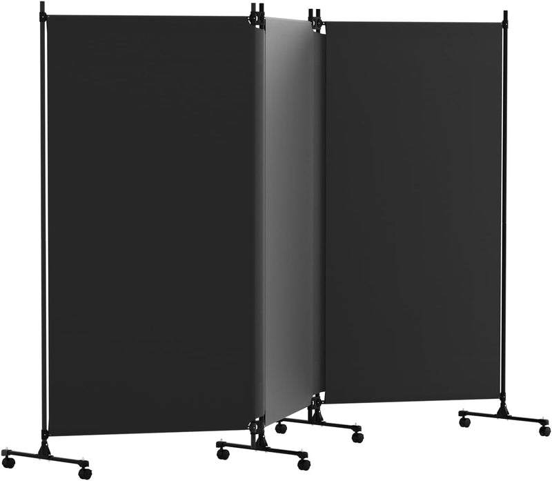 4 Panel Upgraded Room Divider with Wheels