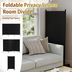 4 Panel Upgraded Room Divider with Wheels