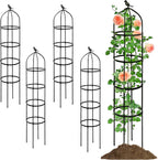 4 Pcs 175CM Obelisk Trellis for Climbing Plants
