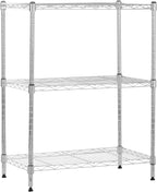 4-Shelf Storage Unit with Height Adjustable Shelves