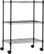 4-Shelf Storage Unit with Height Adjustable Shelves