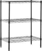 4-Shelf Storage Unit with Height Adjustable Shelves