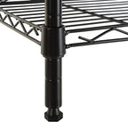 4-Shelf Storage Unit with Height Adjustable Shelves
