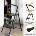 4 Step Ladder Folding with Tool Tray