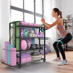 4-Tier Dumbbell Rack Stand Only Adjustable Weight