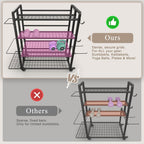 4-Tier Dumbbell Rack Stand Only Adjustable Weight