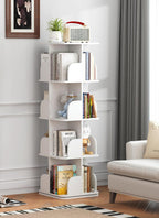 4-Tier Removable Rotating Bookshelf Kids