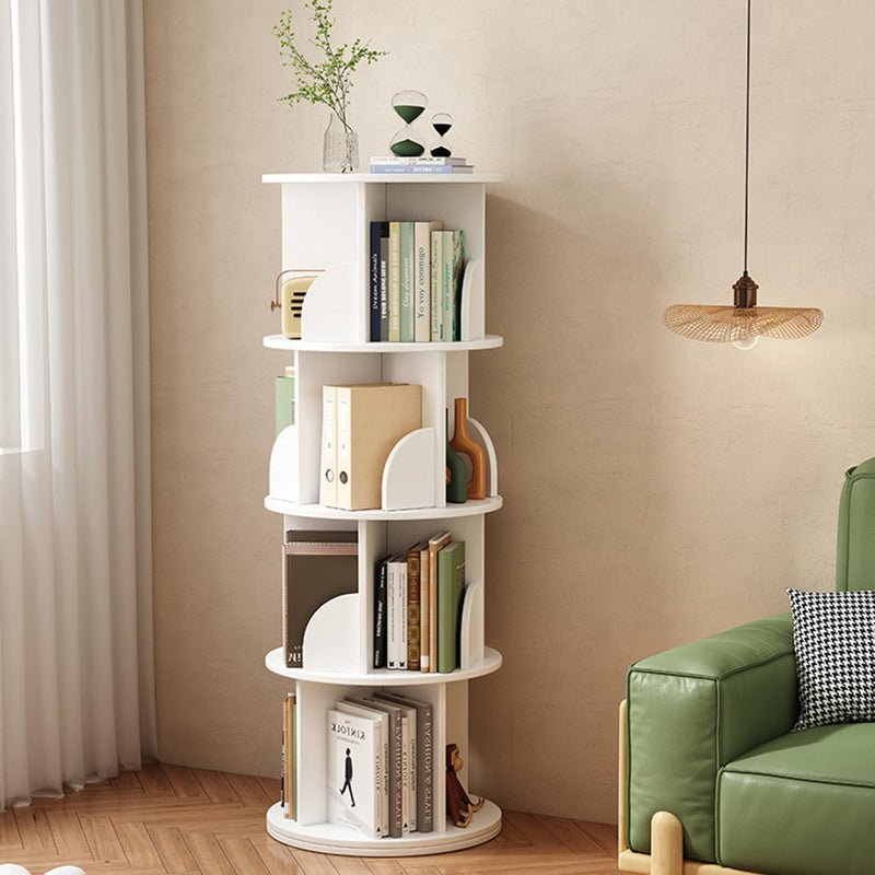 4 Tier Rotating Bookshelf Spinning Kids Floor Standing