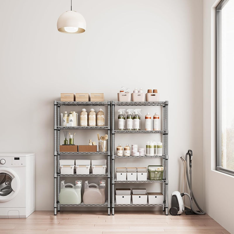 4 Tier Shelf Metal Storage Shelves Wire Rack