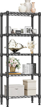 4 Tier Shelf Metal Storage Shelves Wire Rack