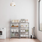4 Tier Shelf Metal Storage Shelves Wire Rack