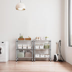 4 Tier Shelf Metal Storage Shelves Wire Rack