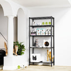 4 Tier Shelf Metal Storage Shelves Wire Rack