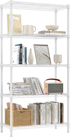 4 Tier Shelf Metal Storage Shelves Wire Rack