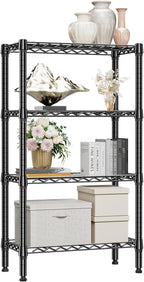 4 Tier Shelf Metal Storage Shelves Wire Rack