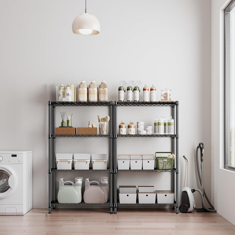 4 Tier Shelf Metal Storage Shelves Wire Rack