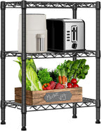4 Tier Shelf Metal Storage Shelves Wire Rack