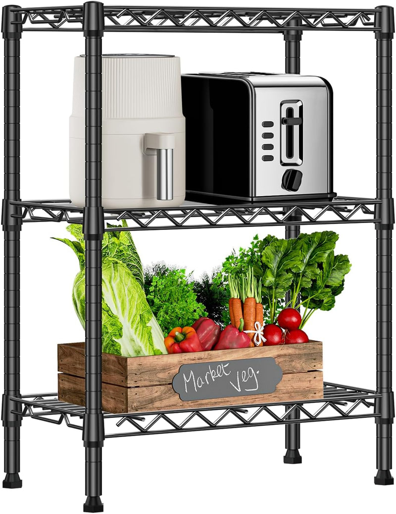 4 Tier Shelf Metal Storage Shelves Wire Rack