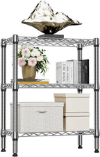 4 Tier Shelf Metal Storage Shelves Wire Rack