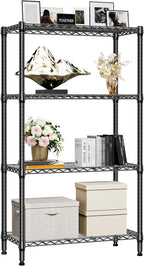 4 Tier Shelf Metal Storage Shelves Wire Rack