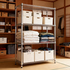 4 Tier Shelf Metal Storage Shelves Wire Rack