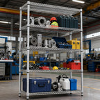 4 Tier Shelf Metal Storage Shelves Wire Rack