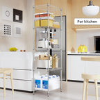 4 Tier Shelf Metal Storage Shelves Wire Rack