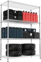 4 Tier Shelf Metal Storage Shelves Wire Rack
