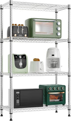4 Tier Shelf Metal Storage Shelves Wire Rack