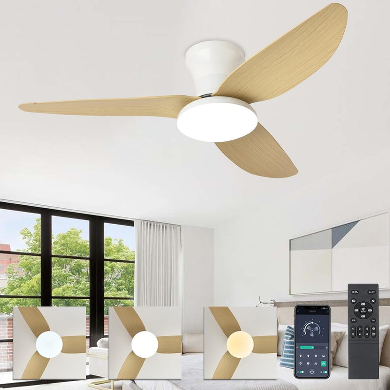 40" Ceiling Fans with Lights and Remote 6
