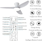 40" Ceiling Fans with Lights and Remote 6