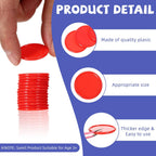 400 Pieces Plastic Poker Chips 4 Colors 1