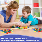 400 Pieces Plastic Poker Chips 4 Colors 1