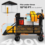 400L Double Decker Folding Festival Trolley 250KG
