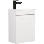 400MM Wall Hung Cloakroom Vanity Unit with Basin