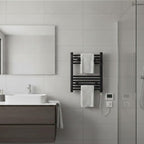 400W X 600h Electric Straight Heated Towel Rail