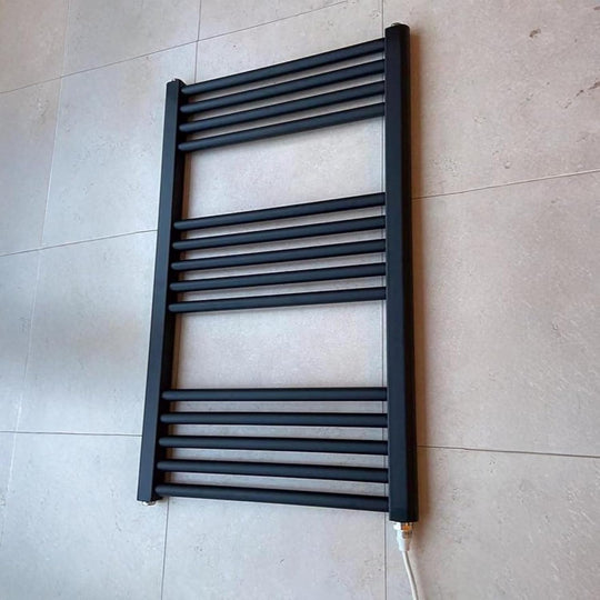 400W X 800h Electric Flat Heated Towel Rail