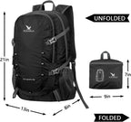 40L Foldable Rucksack Travel Hiking Folding