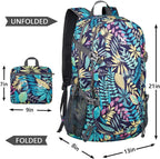 40L Foldable Rucksack Travel Hiking Folding