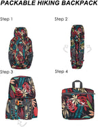 40L Foldable Rucksack Travel Hiking Folding