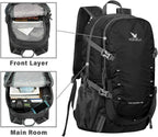 40L Foldable Rucksack Travel Hiking Folding